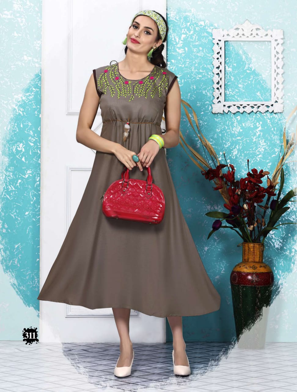 Ft By Koyall Heavy Rayon Long Kurti Collection