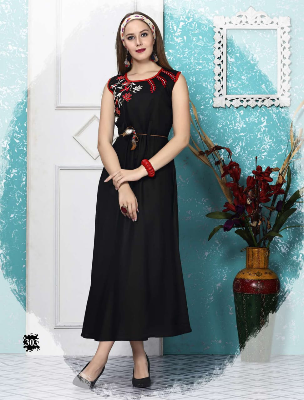 Ft By Koyall Heavy Rayon Long Kurti Collection
