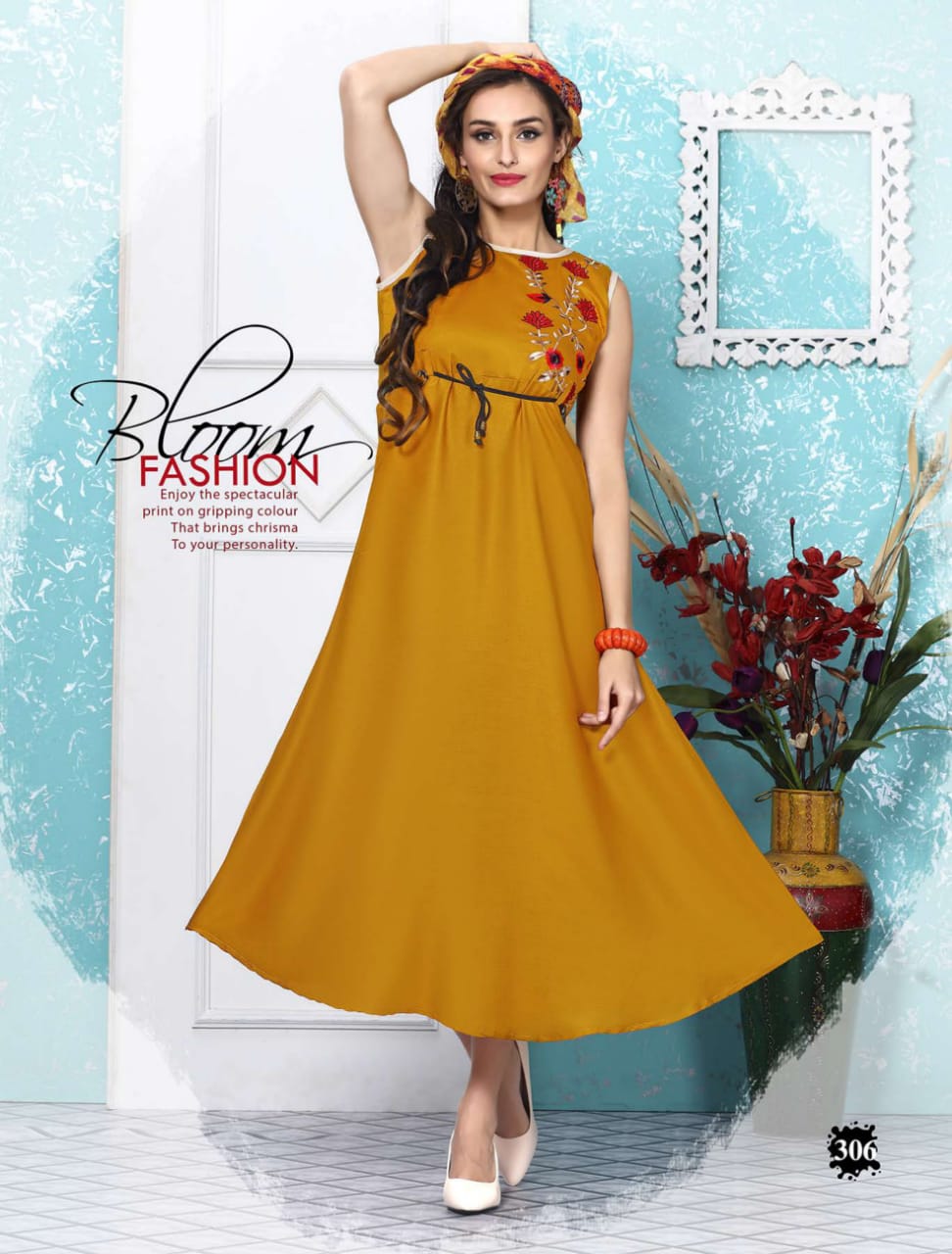 Ft By Koyall Heavy Rayon Long Kurti Collection