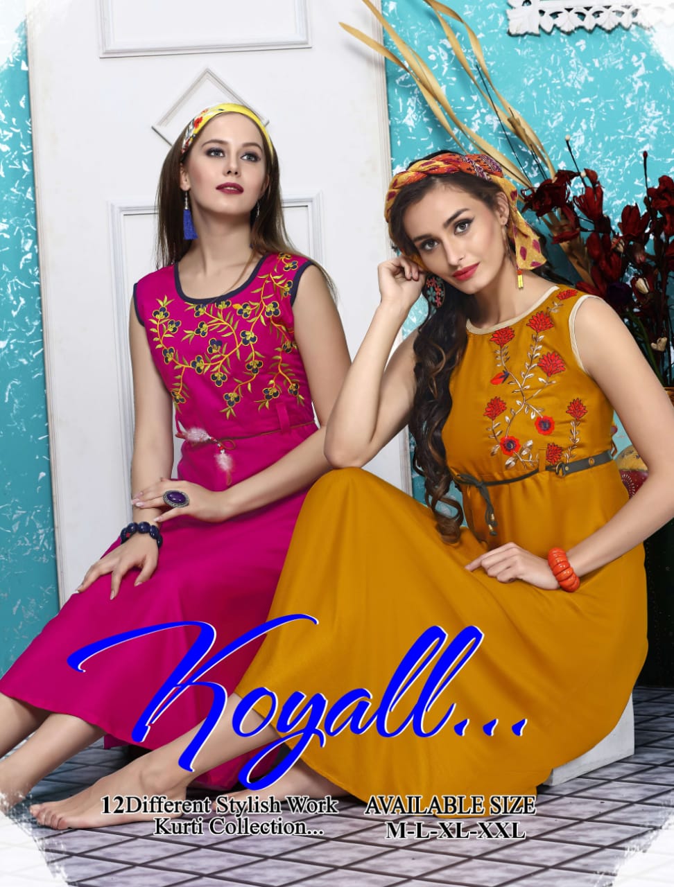 Ft By Koyall Heavy Rayon Long Kurti Collection