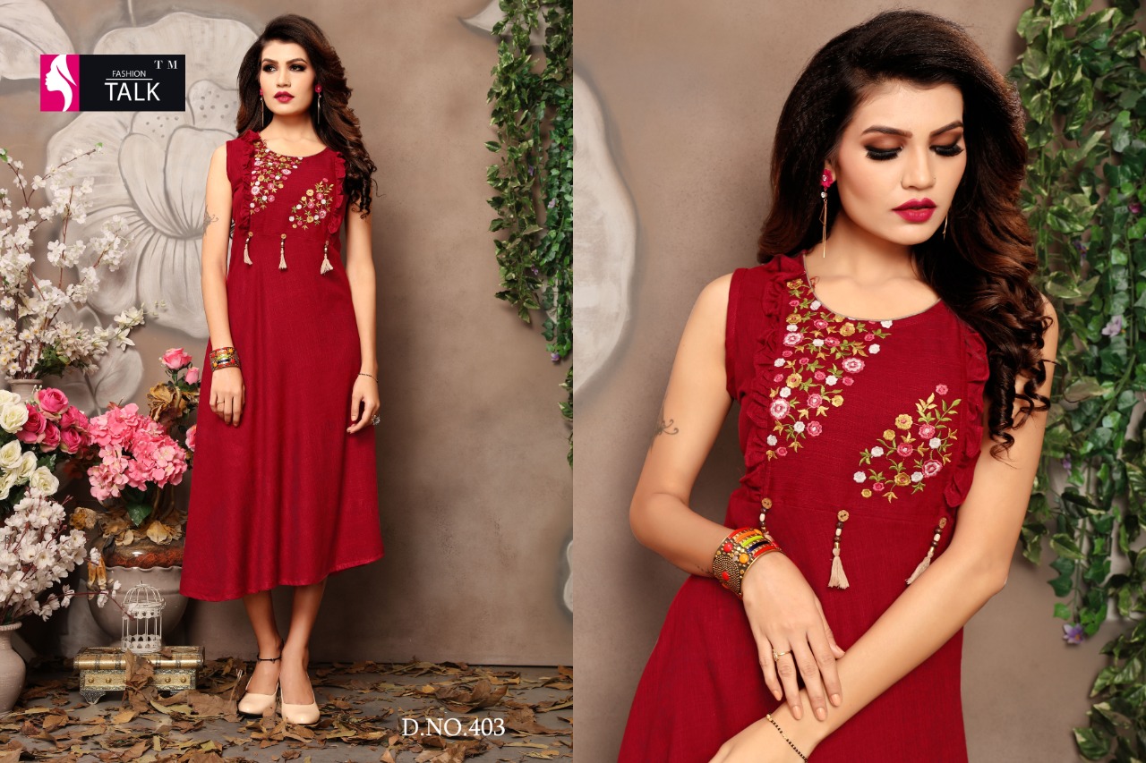 Ft By Vaarahi Vol 4 Designer Kurtis Catalogue
