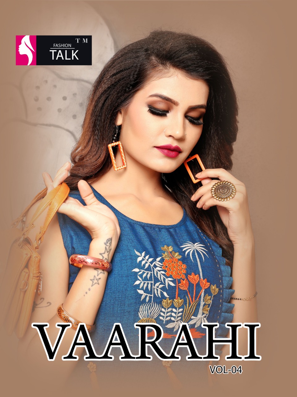 Ft By Vaarahi Vol 4 Designer Kurtis Catalogue