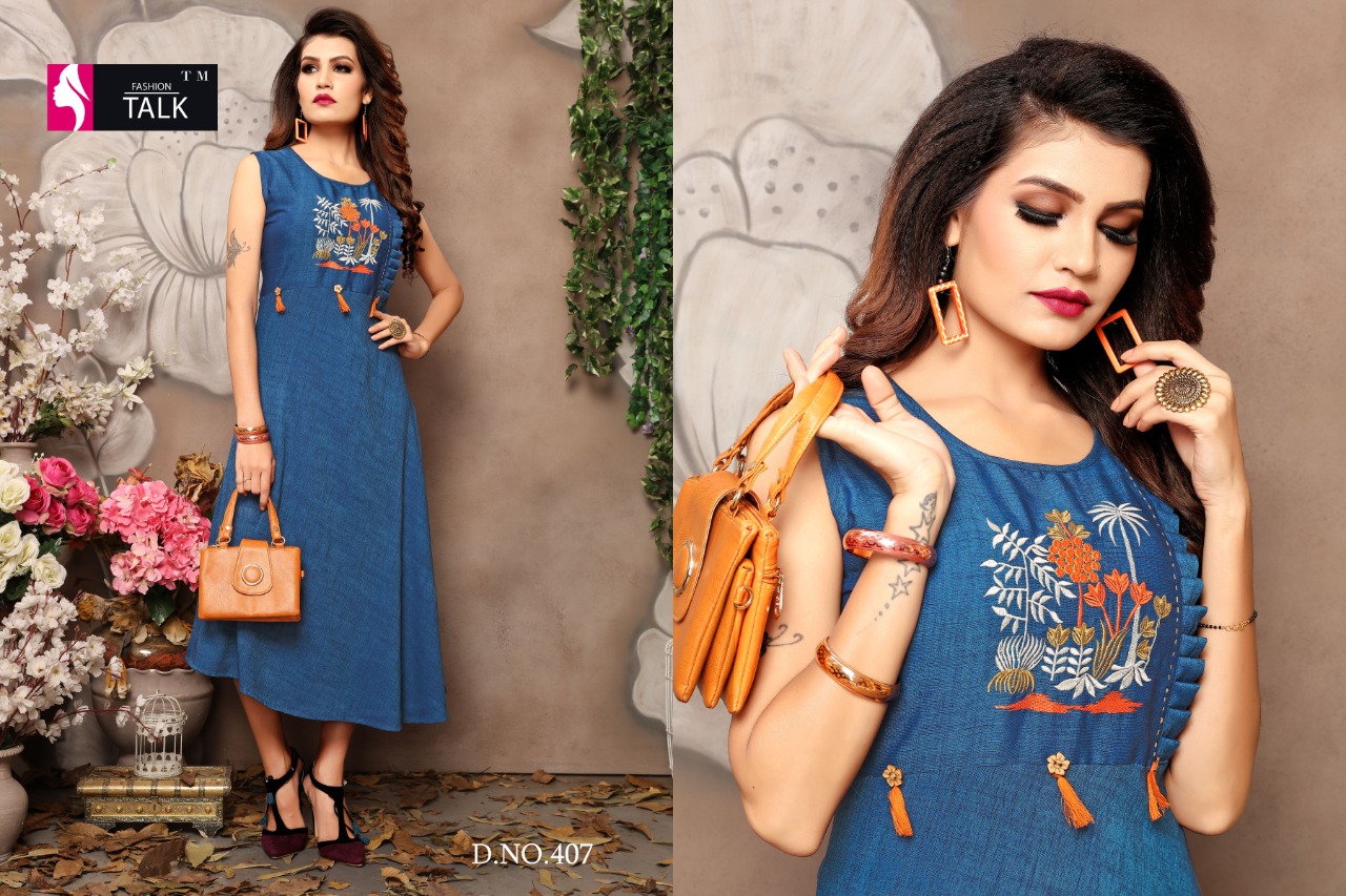 Ft By Vaarahi Vol 4 Designer Kurtis Catalogue