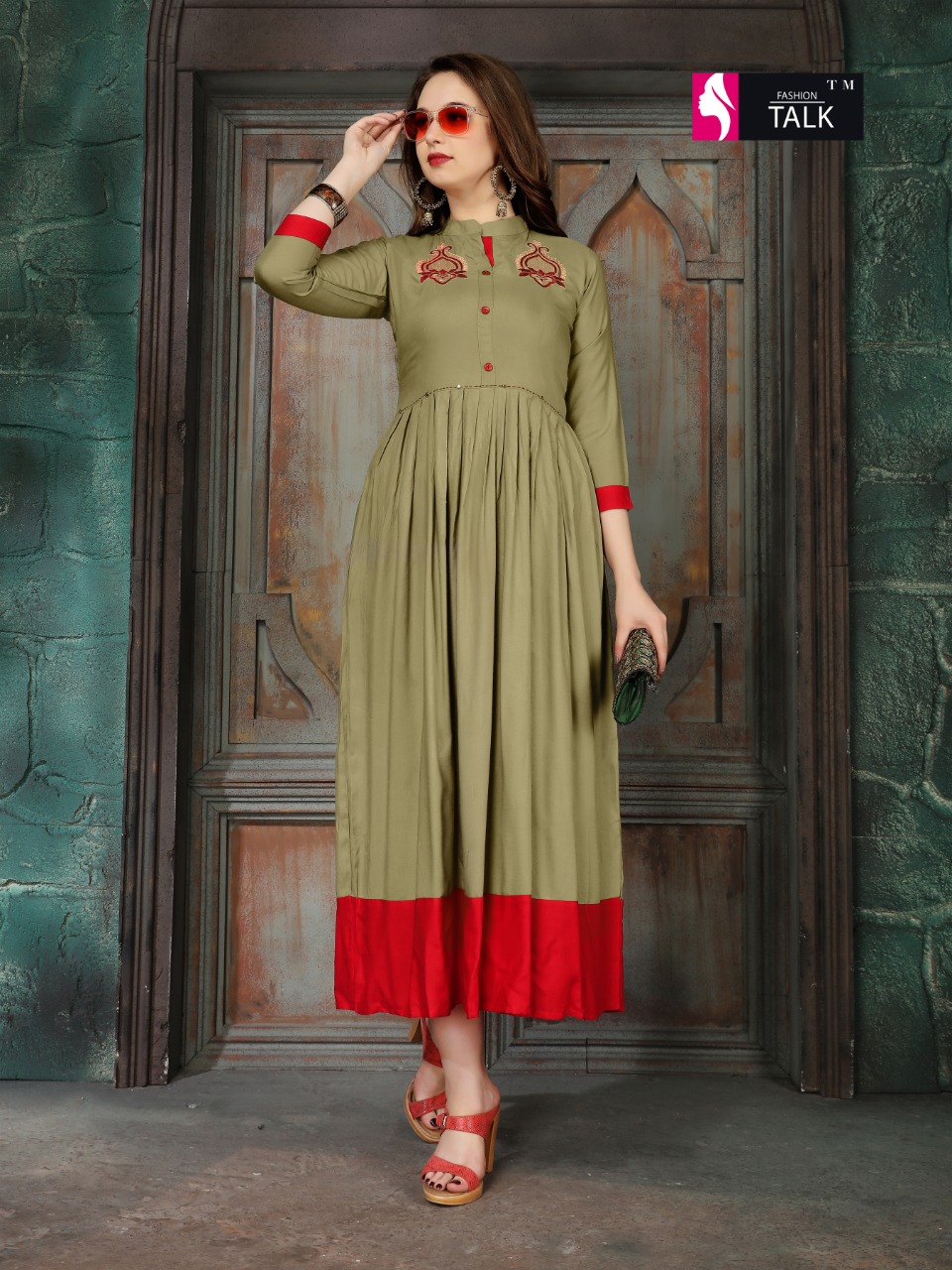 Ft By Weekend Vol 1 Heavy Rayon Kurtis Catalogue.