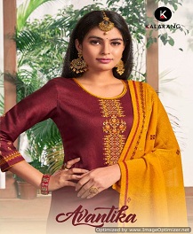 Kalarang By Avantika Dress Material Collection