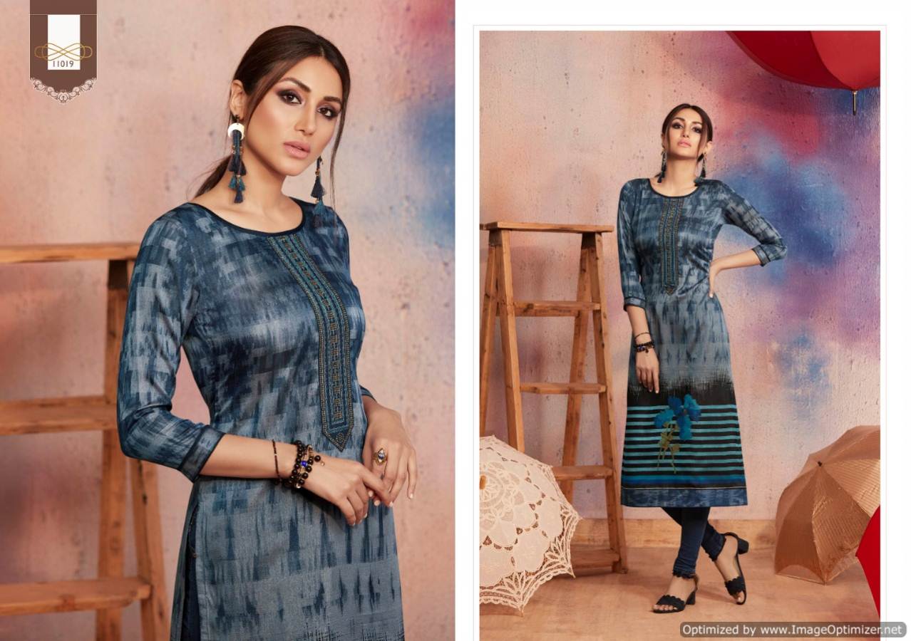 Kalaroop  By Dark Fantasy Vol  6 Kurtis Catalogue Discount
