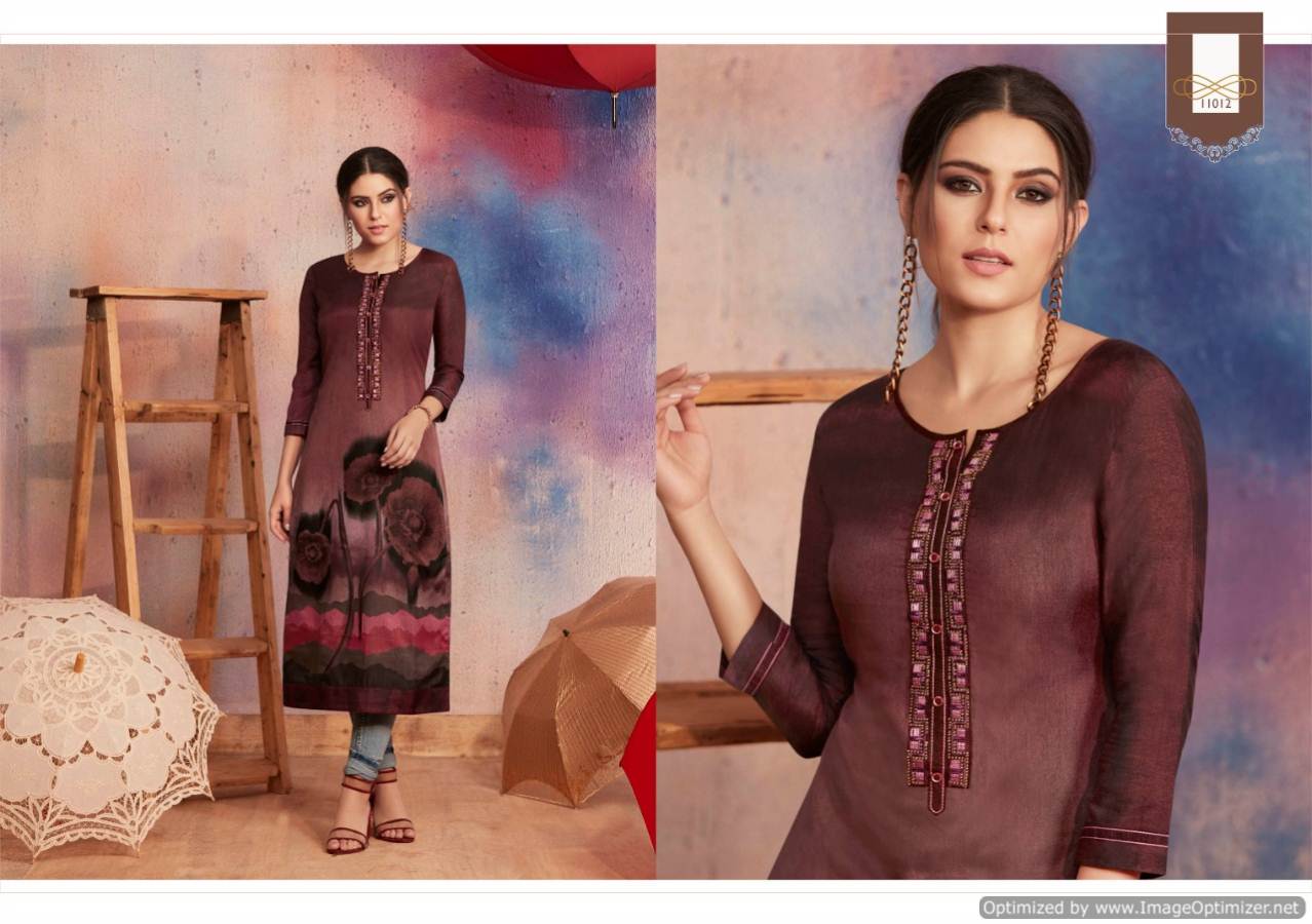 Kalaroop  By Dark Fantasy Vol  6 Kurtis Catalogue Discount