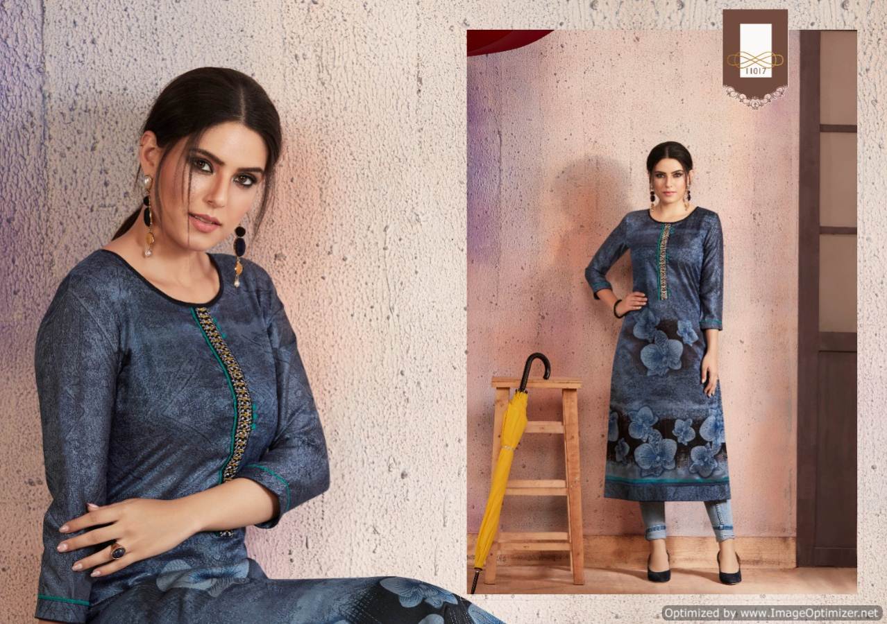 Kalaroop  By Dark Fantasy Vol  6 Kurtis Catalogue Discount