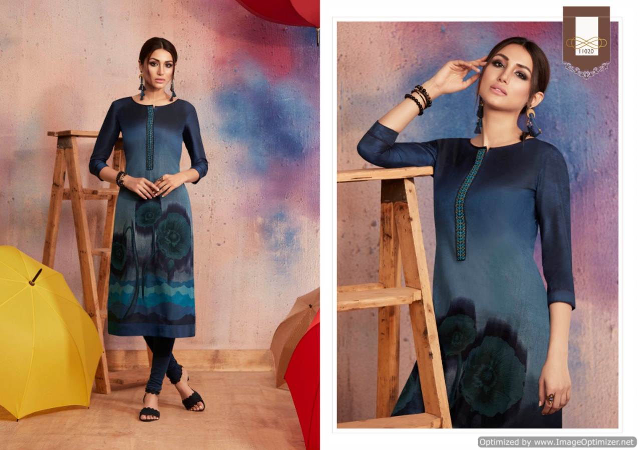 Kalaroop  By Dark Fantasy Vol  6 Kurtis Catalogue Discount