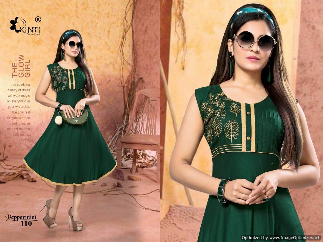 Kinti  By Peppermint Discount 2% Short Kurti Collection