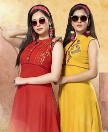 Kinti  By Peppermint Discount 2% Short Kurti Collection