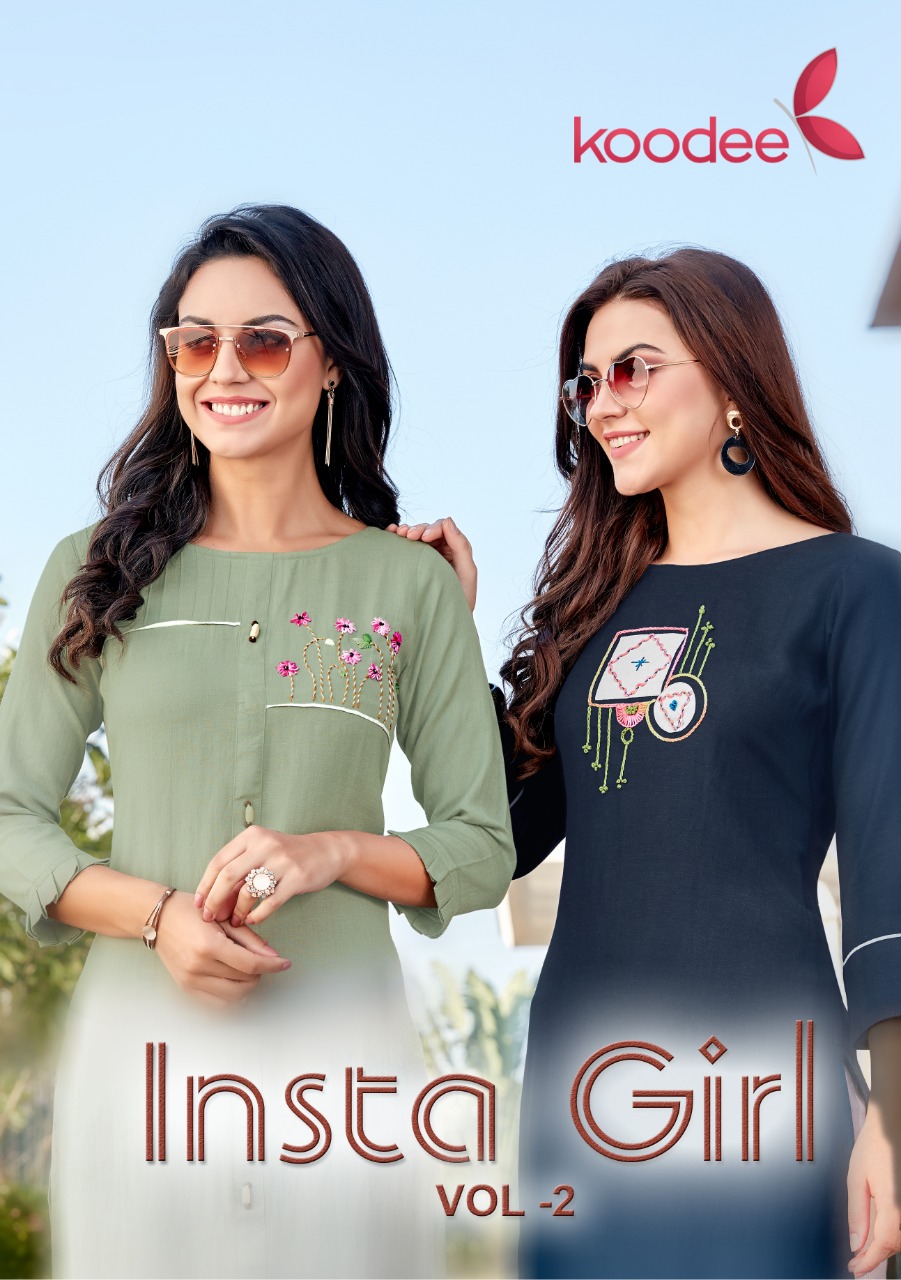 Koodee  Present Instagirl Vol 2 Kurtis Catalogue