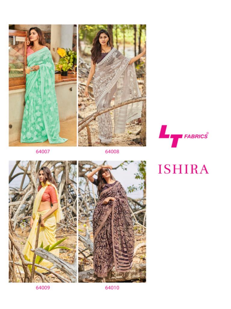 Lt Fabrics Present Ishira Sarees Catalogue