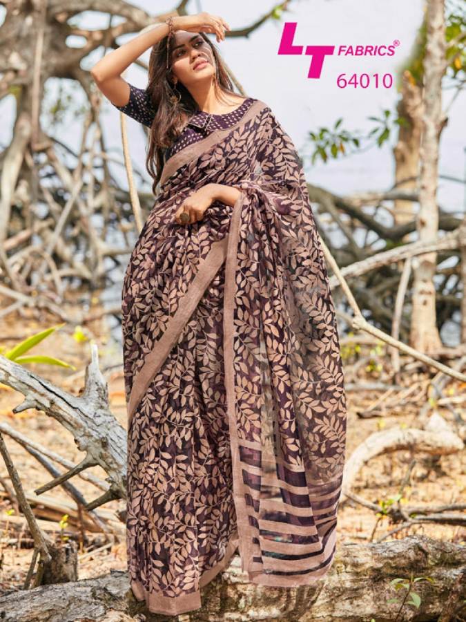 Lt  By Ishira Rich Look Brasso Saree Collection