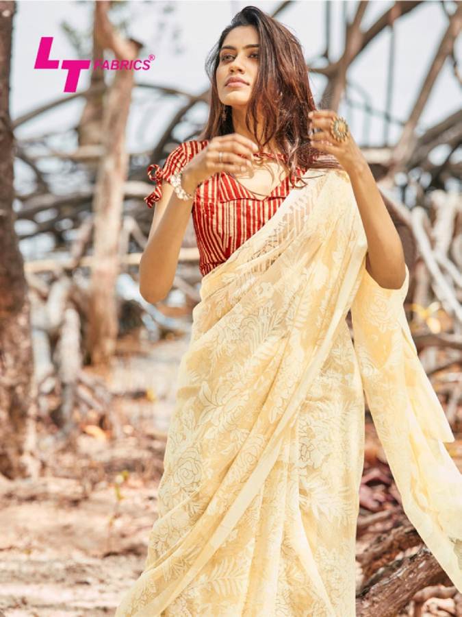 Lt  By Ishira Rich Look Brasso Saree Collection