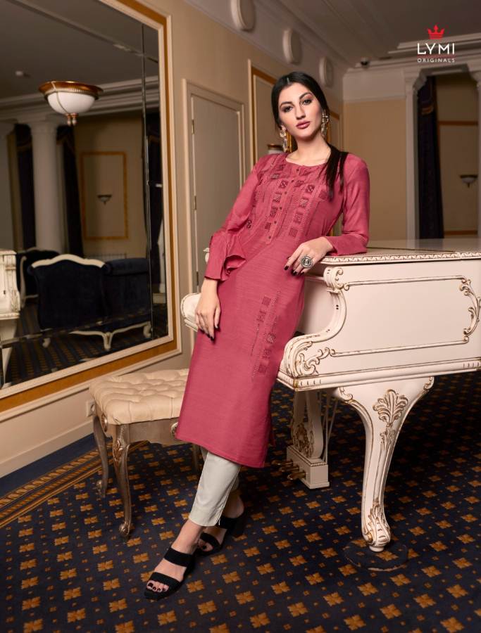 Lymi By Vibrant Rich Look Designer Kurtis Catalogue