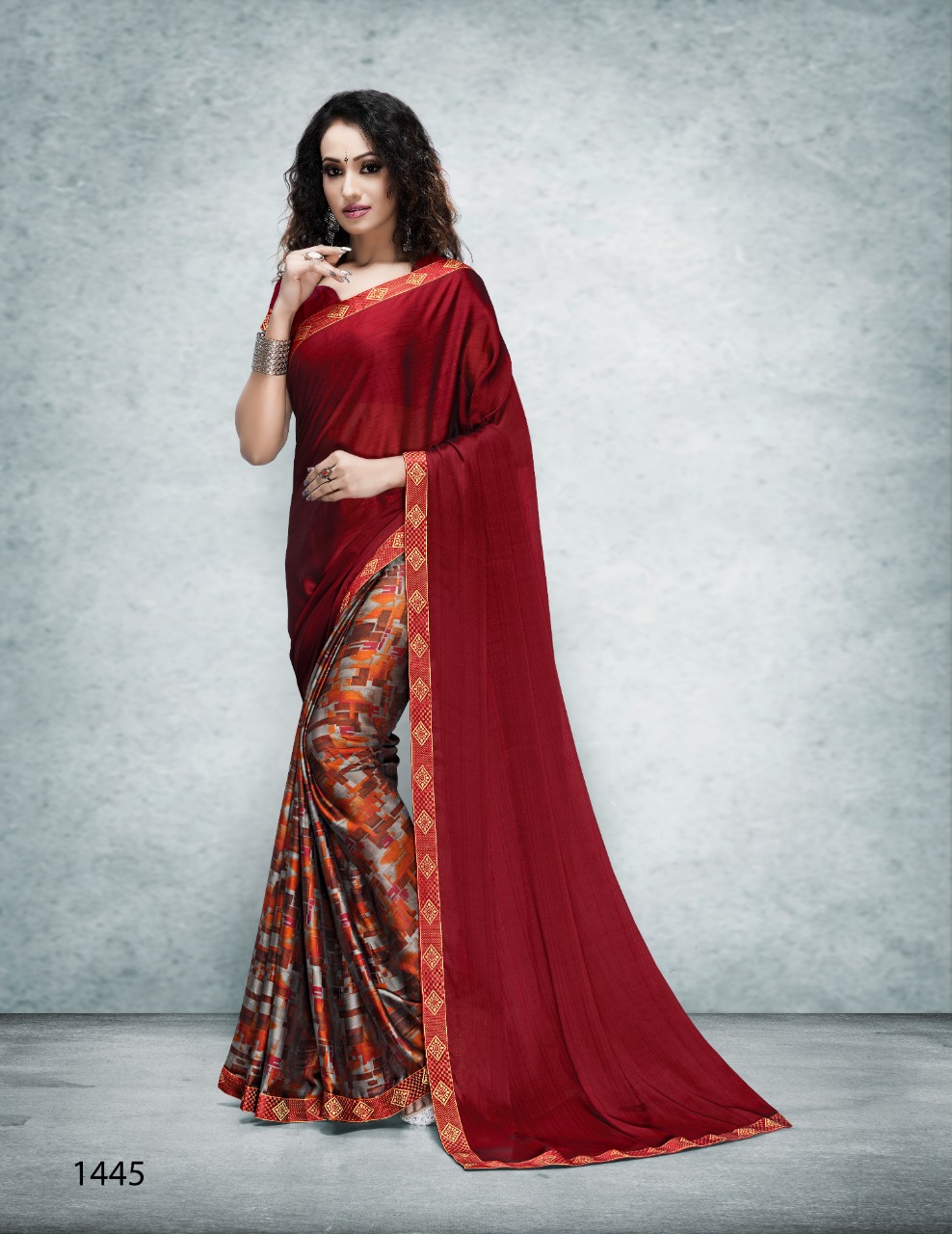 Kodas Presents Newsic Rangoli Silk Printed Saree Collection