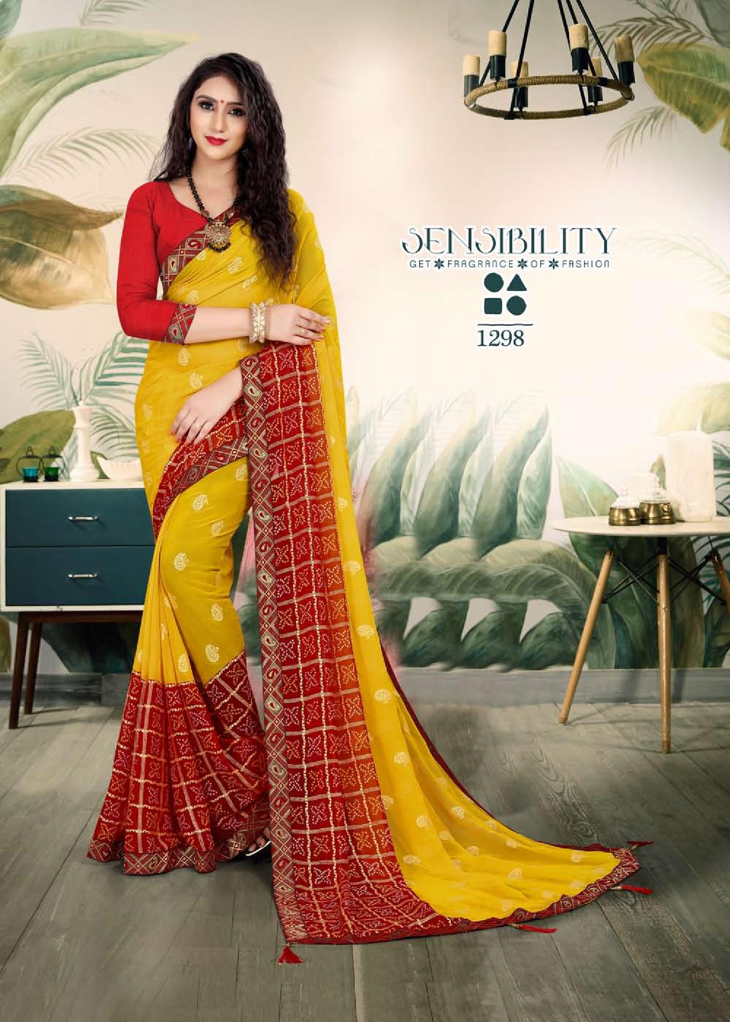 Odhani Weight Less Casual Wear Sarees Catalogue