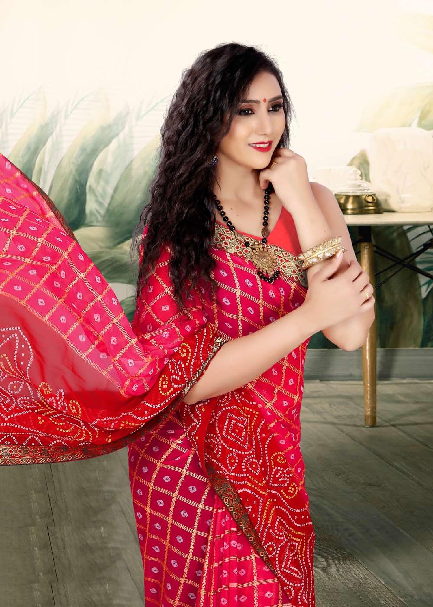 Odhani Weight Less Casual Wear Sarees Catalogue