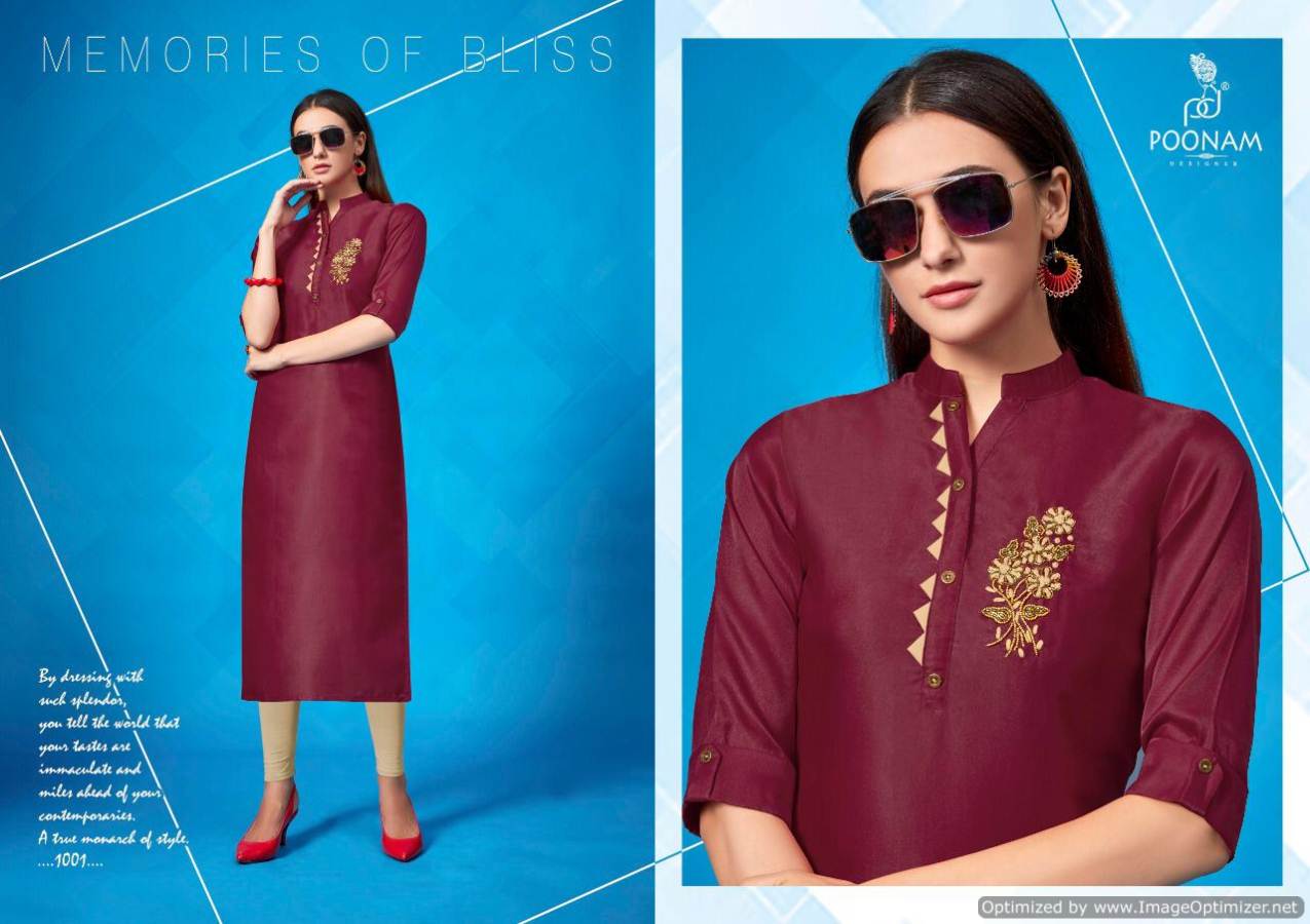 Poonam  By Handwork Kalakari Discount 2% Handwork Kurti