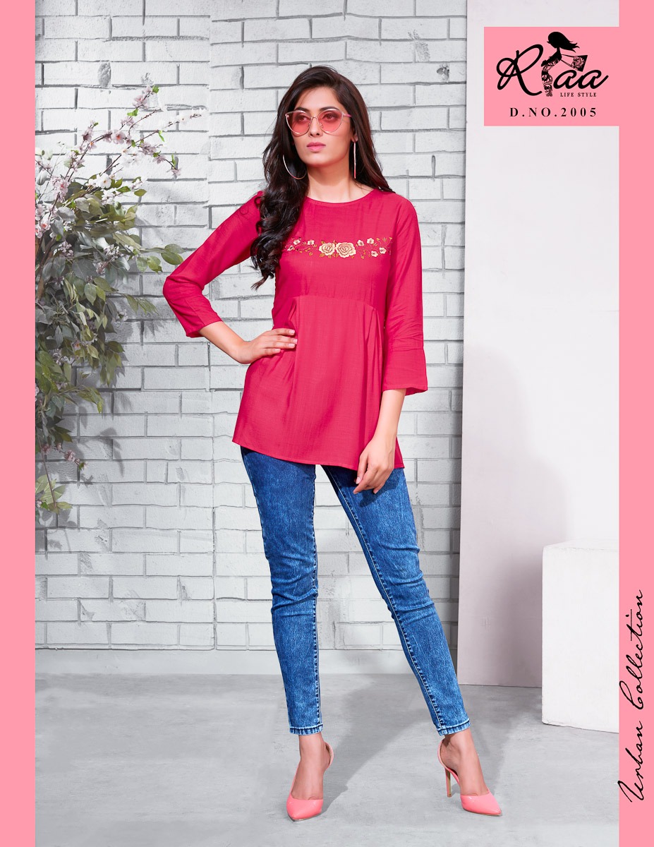 Riya Presents Pinky Western Top Collection.