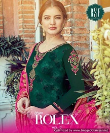 Rsf  Present Rolex 7 Designer Georgette Long Suits Collection