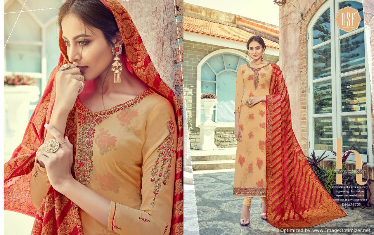 Rsf  Present Rolex 7 Designer Georgette Long Suits Collection