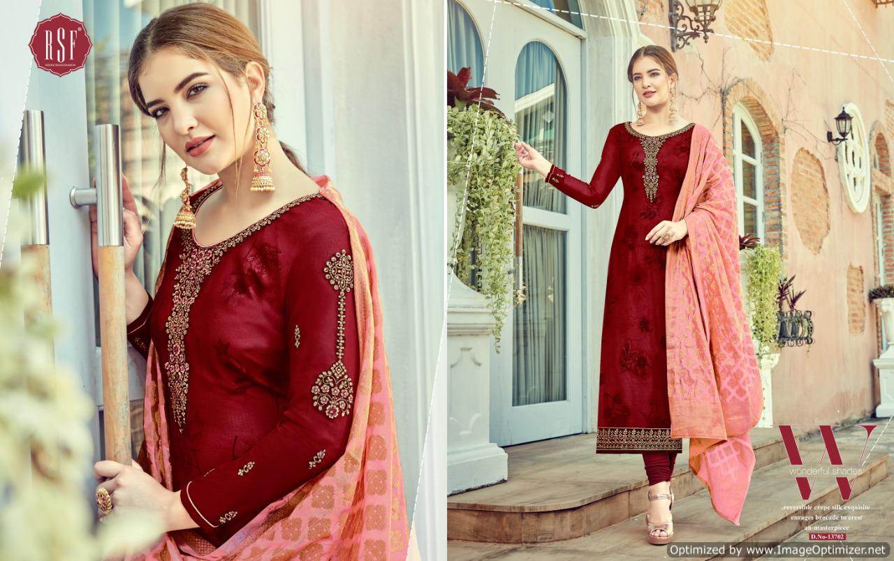 Rsf  Present Rolex 7 Designer Georgette Long Suits Collection