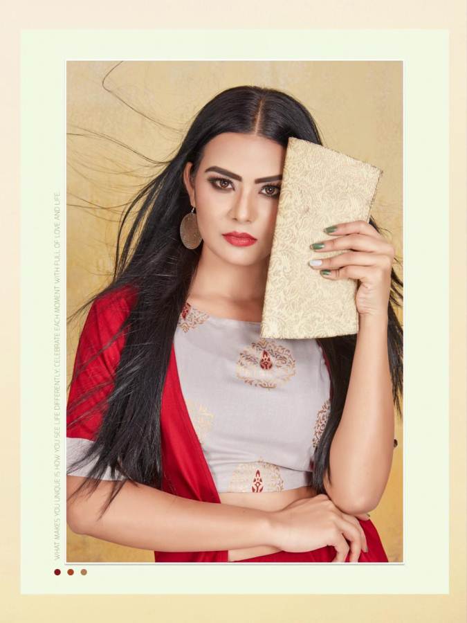 Rt  By Glitter Designer Kurti With Shrug And Bottom Concept Collection