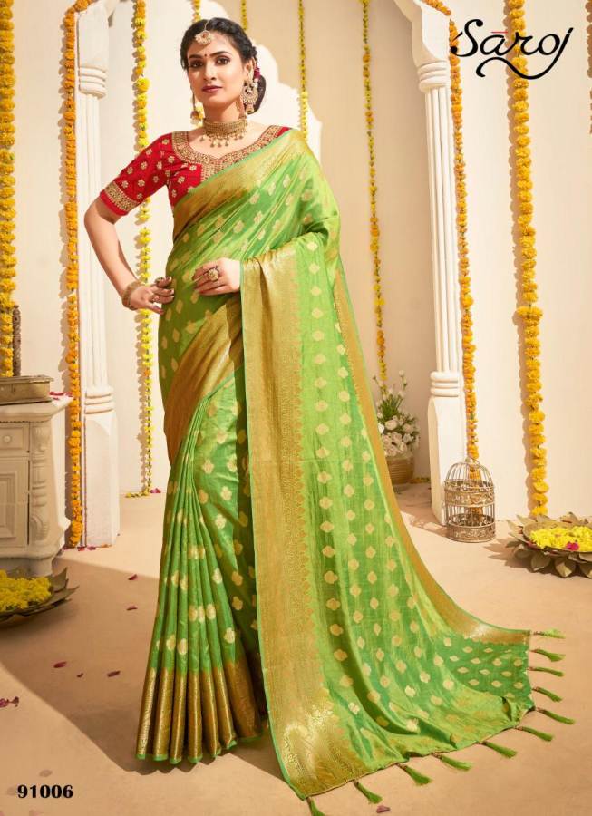 Saroj By Anokhi Designer Sarees Catalogue.