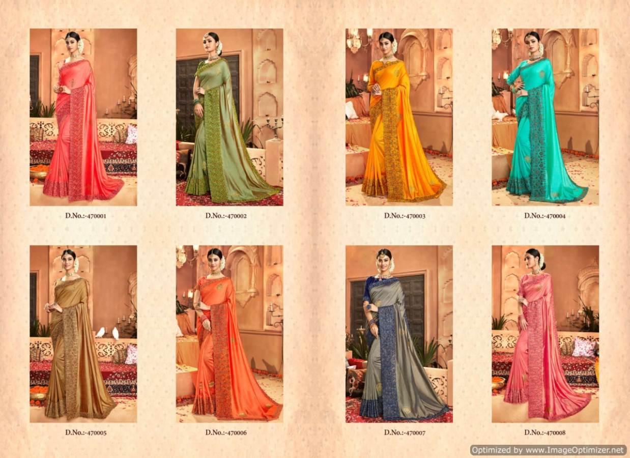 Saroj By Sharmil Organza Sarees Catalogue