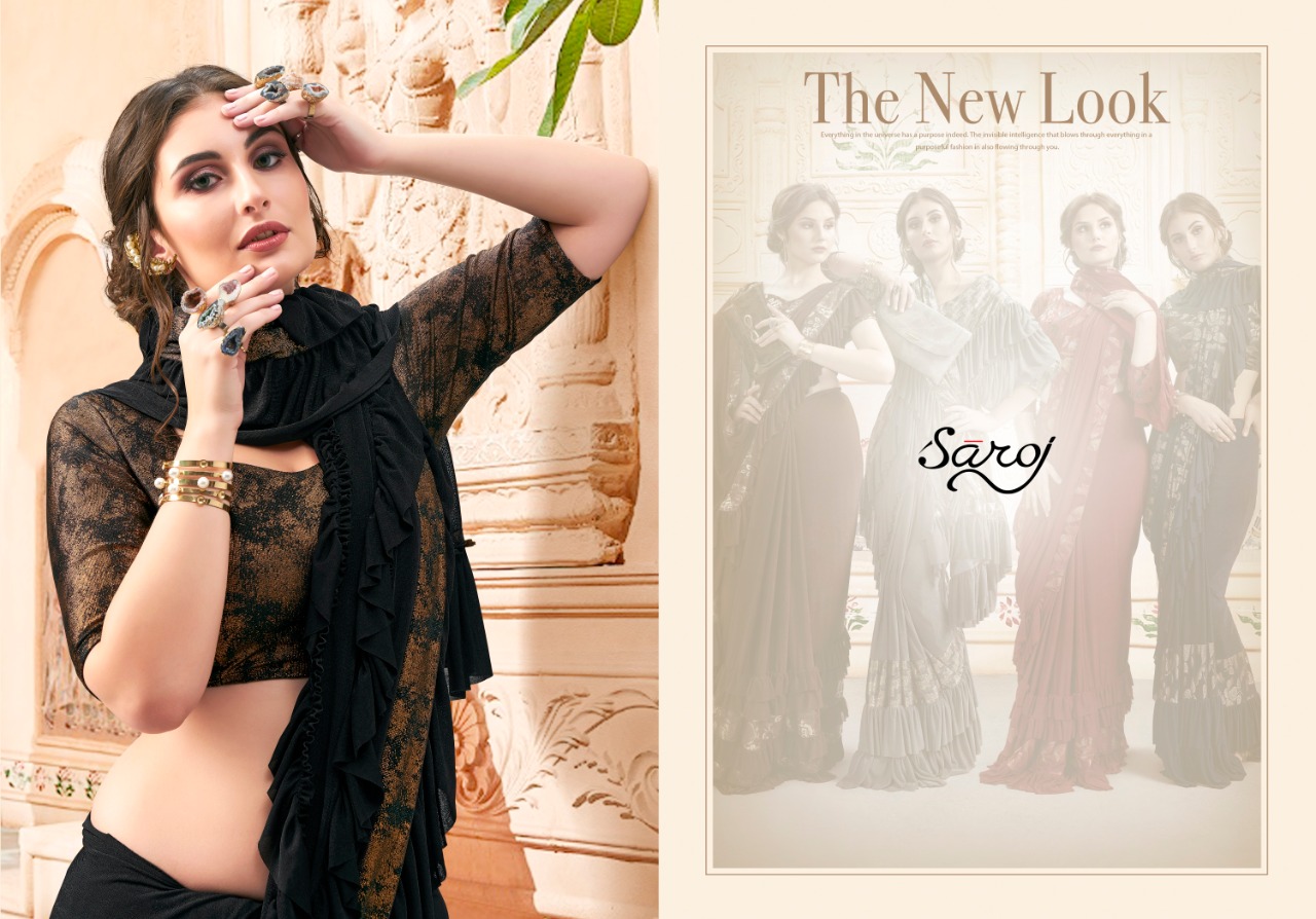 Saroj Present Hotstar  Party Wear Sarees Catalogue