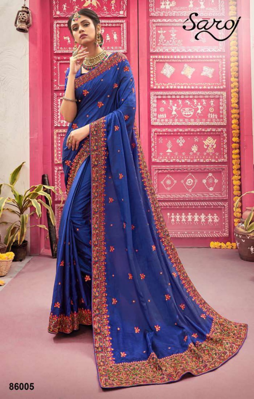 Saroj Present Latika Sarees  Catalogue