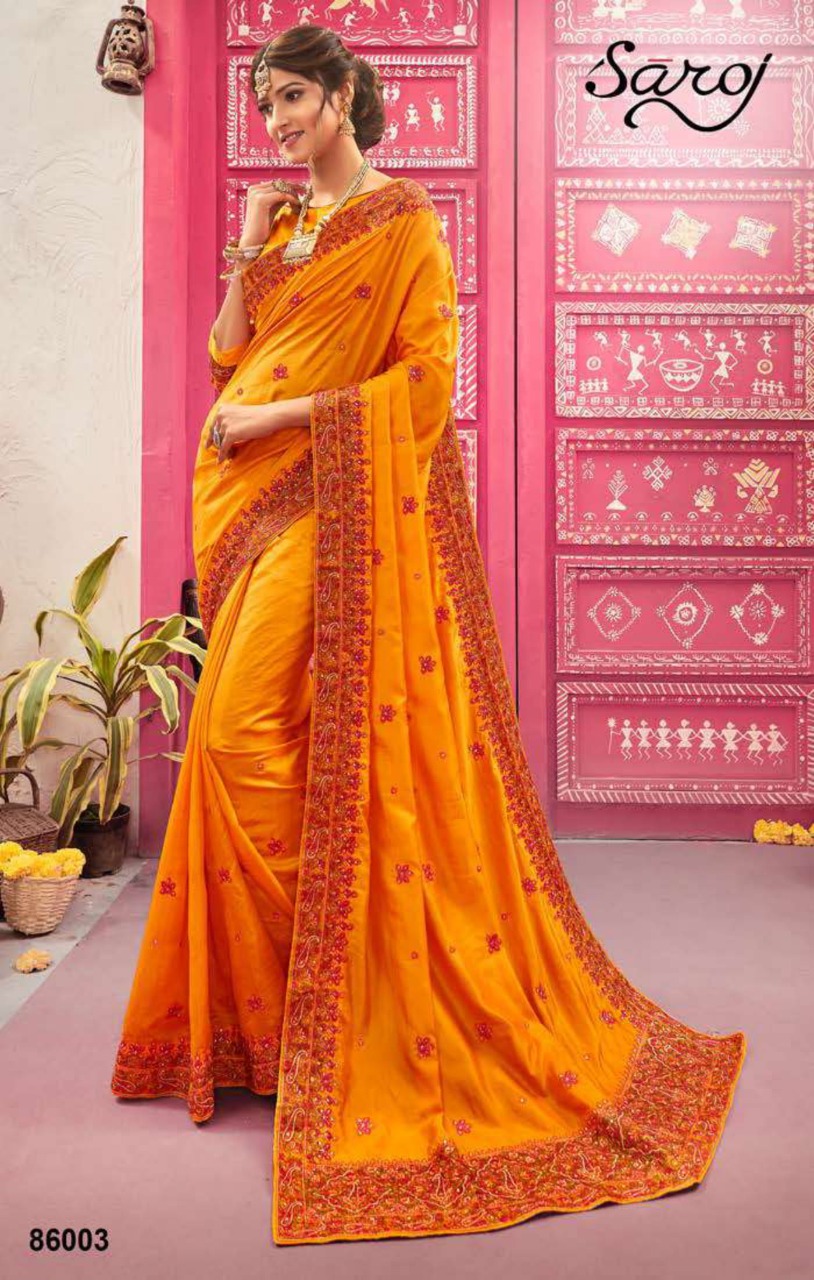 Saroj Present Latika Sarees  Catalogue