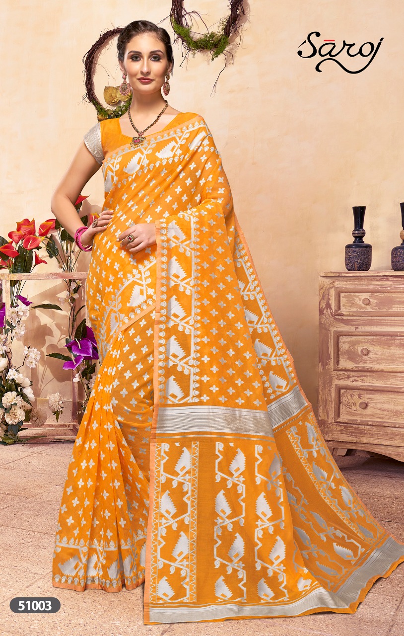 Saroj Present Meenakkshi Party Wear Designer Sarees Catalogue.