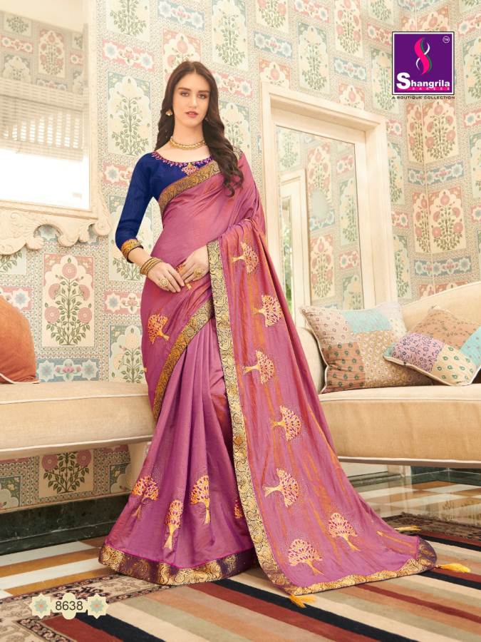 Shangrila By Palaash Designer Wedding Wear Sarees Catalogue