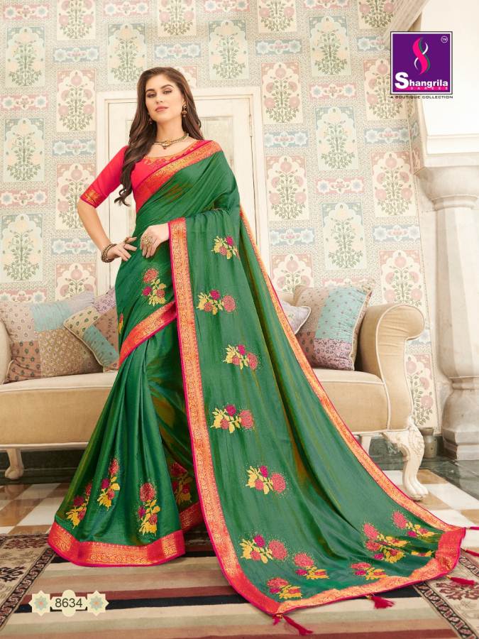 Shangrila By Palaash Designer Wedding Wear Sarees Catalogue