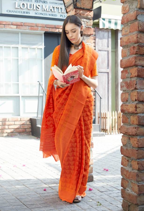 Shangrila By  The Royal Brasso 2 Pure Viscose Rich Look Saree Collection