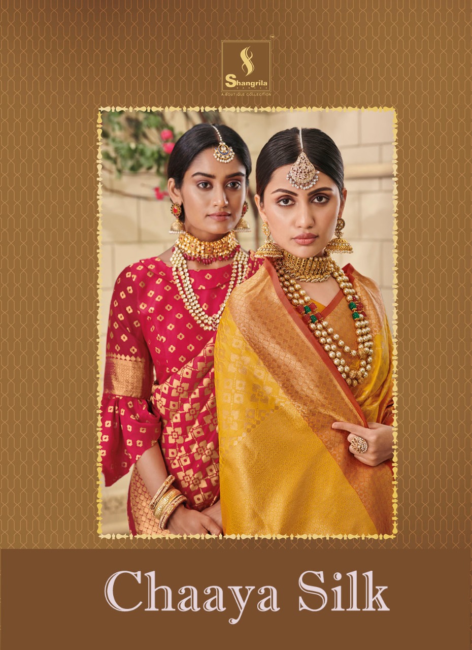 Shangrila's  Present Chaaya Silk  Sarees Catalogue