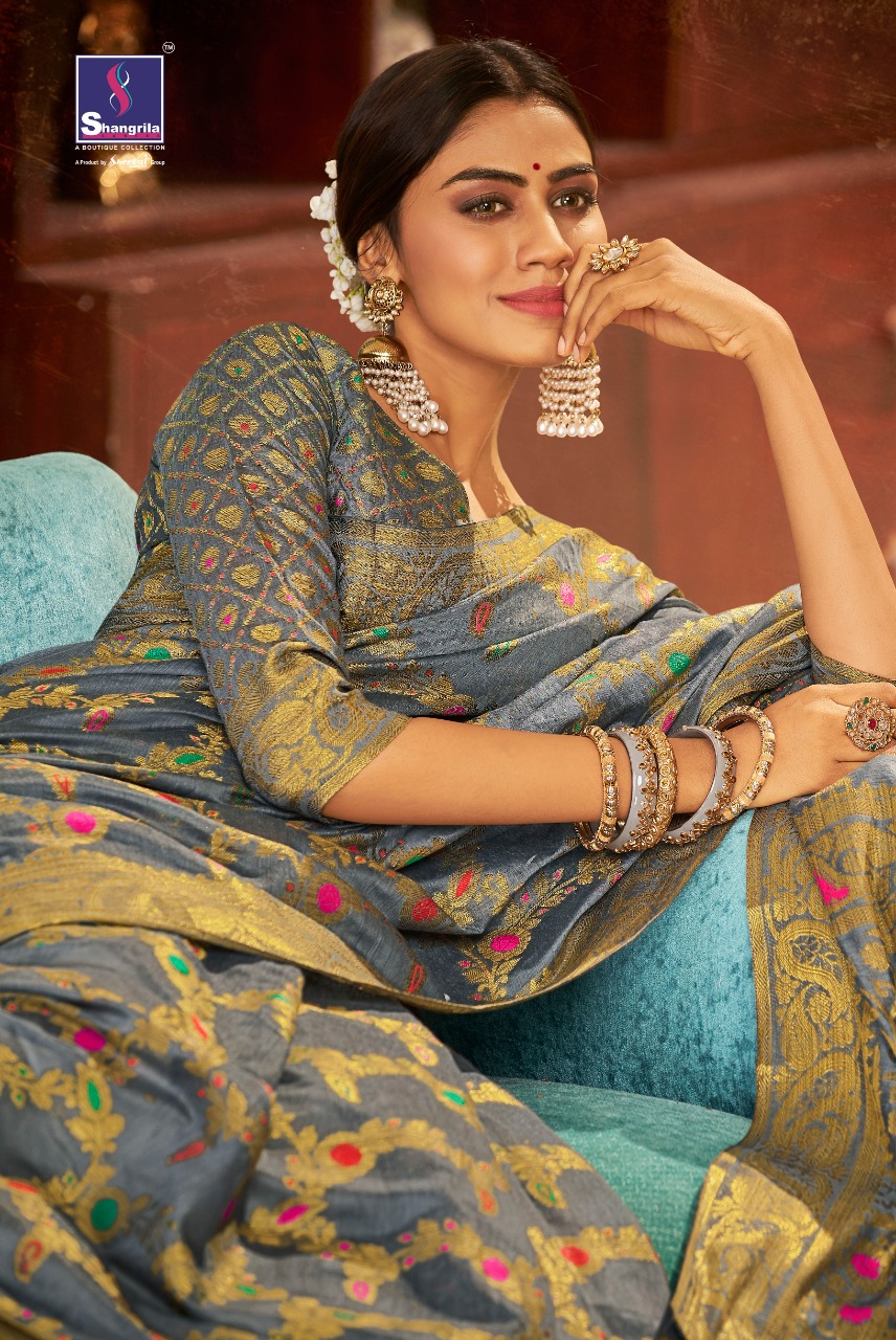 Shangrila  Present Kathika Soft Silk Sarees Catalogue