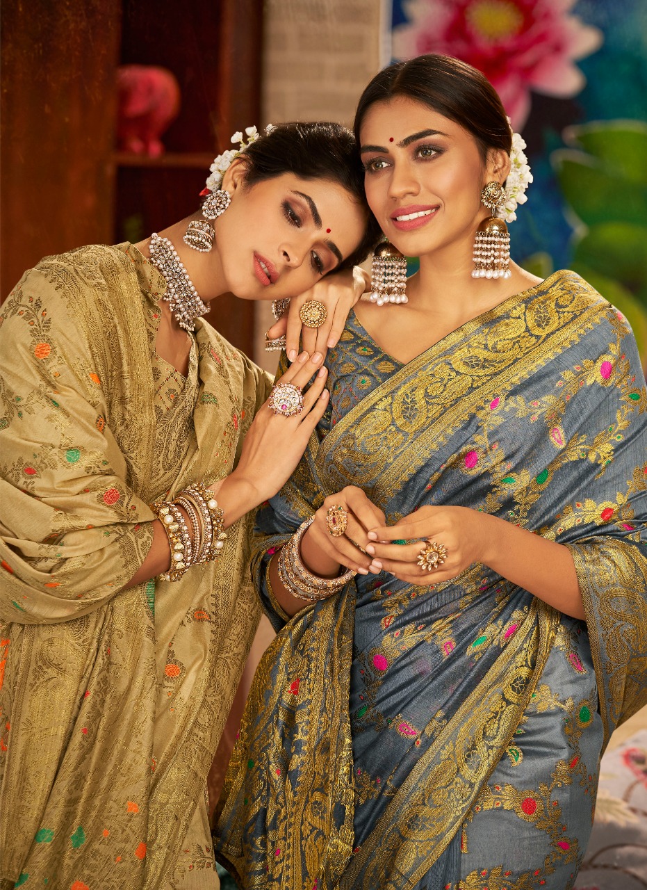 Shangrila  Present Kathika Soft Silk Sarees Catalogue