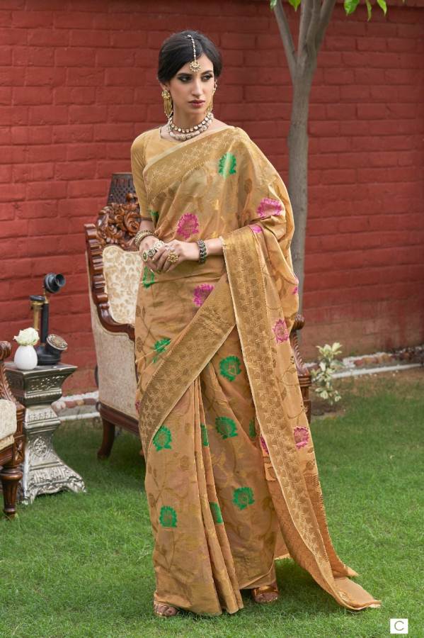 Shangrila Present  Kumari Cotton Silk Wedding Wear Saree Collection
