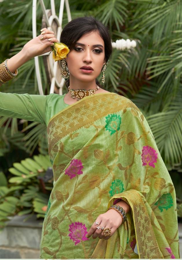Shangrila Present  Kumari Cotton Silk Wedding Wear Saree Collection
