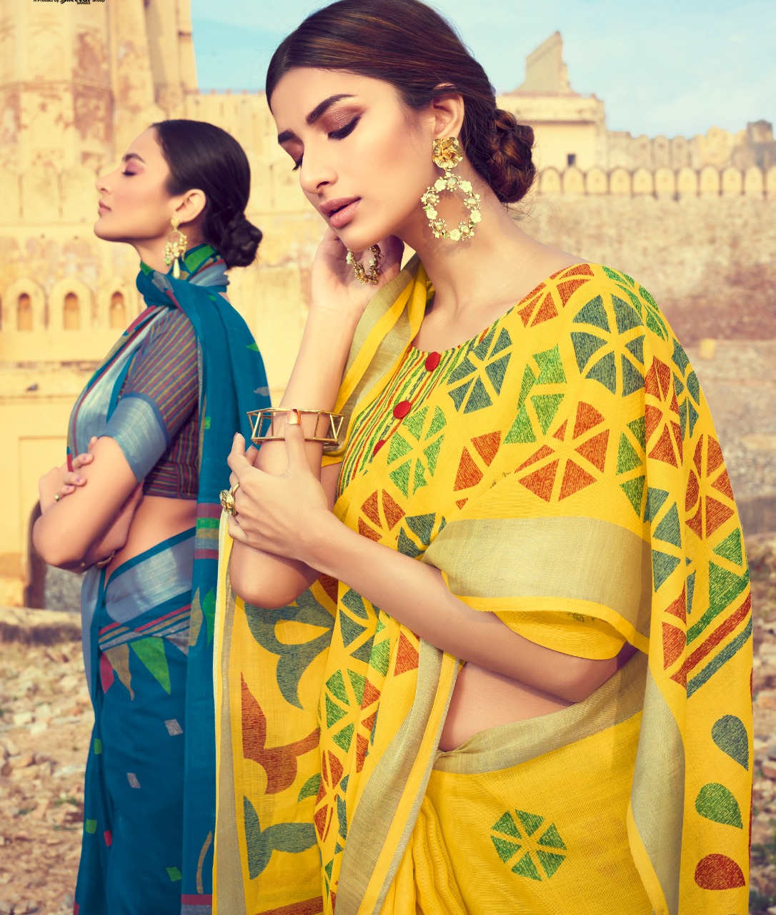 Shangrila  Present Vionna Festival Wear Sarees Catalogue