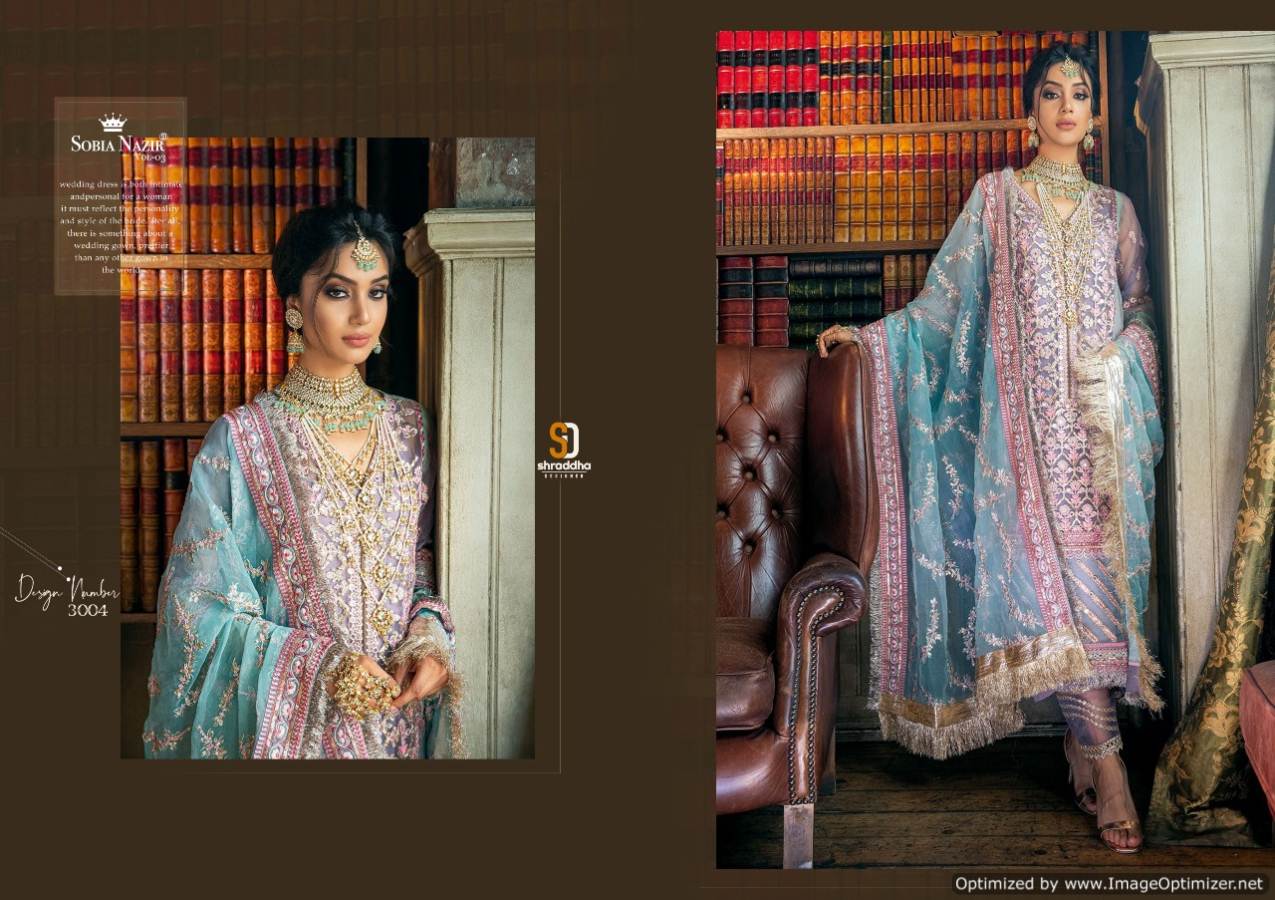 Shraddha Parsent   Sobia Nazir 3 Rich Look Heavy Wedding Wear Collection