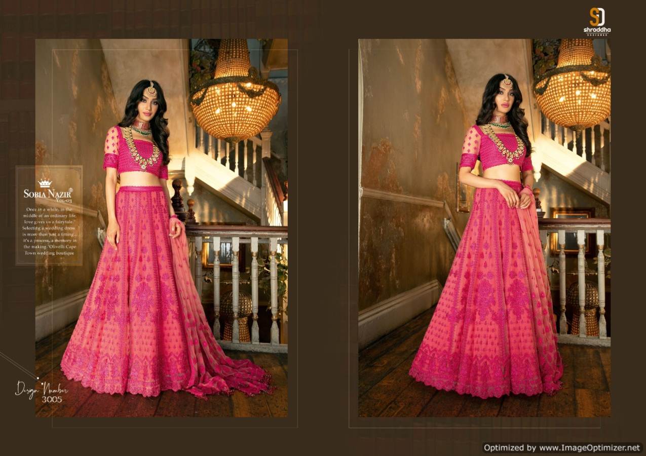 Shraddha Parsent   Sobia Nazir 3 Rich Look Heavy Wedding Wear Collection