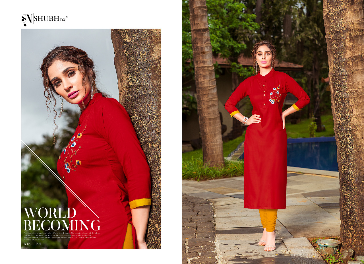 Shubh Nx Present Vastra Kurtis Catalogue
