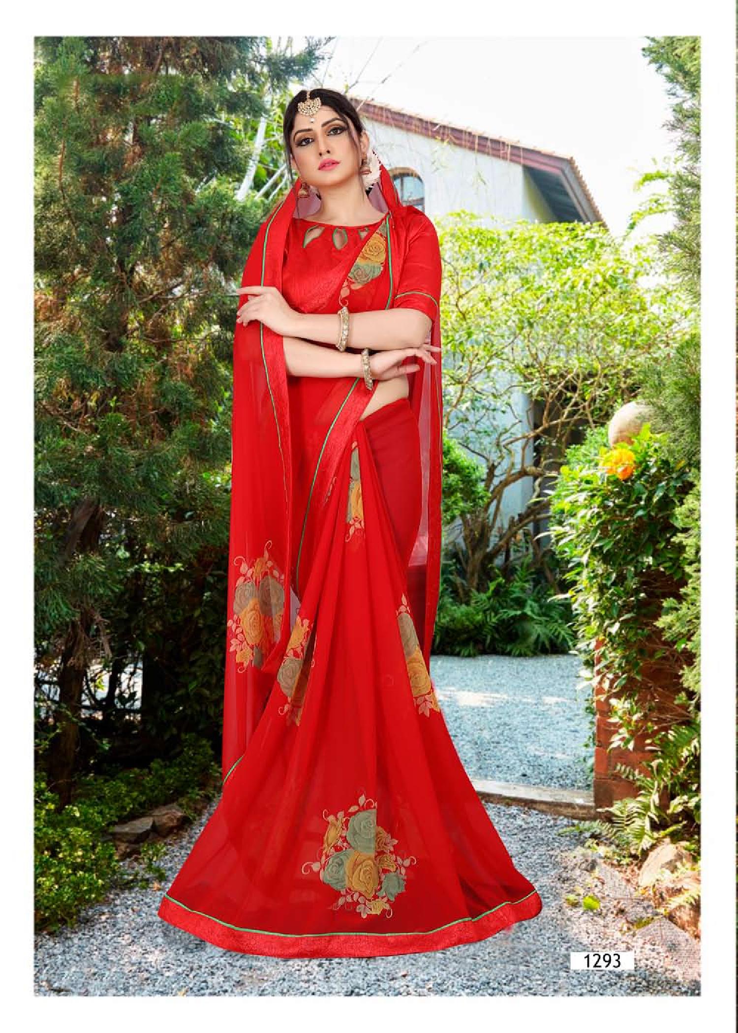 Soumya  Weight Less Casual Wear Sarees Catalogue