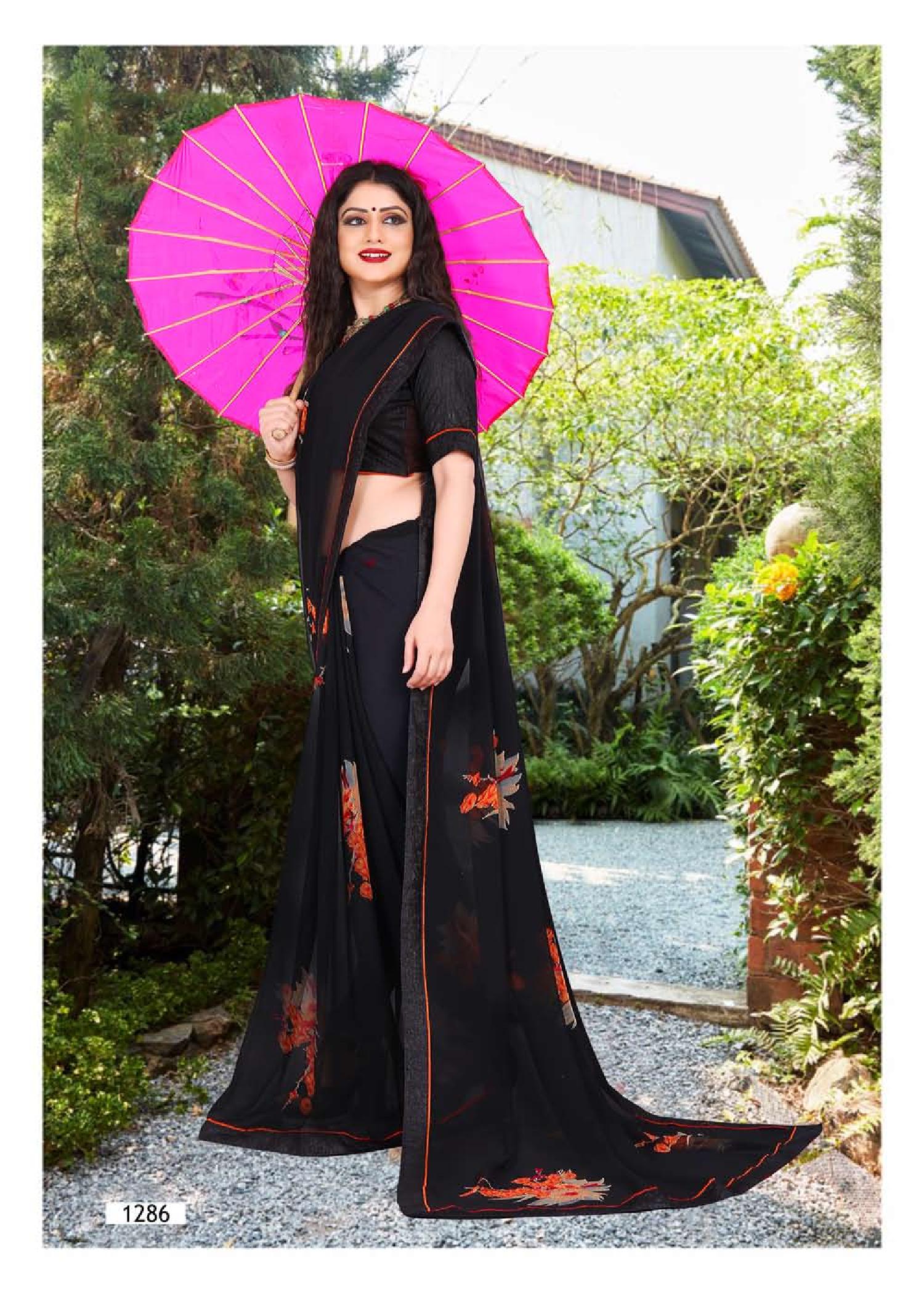 Soumya  Weight Less Casual Wear Sarees Catalogue