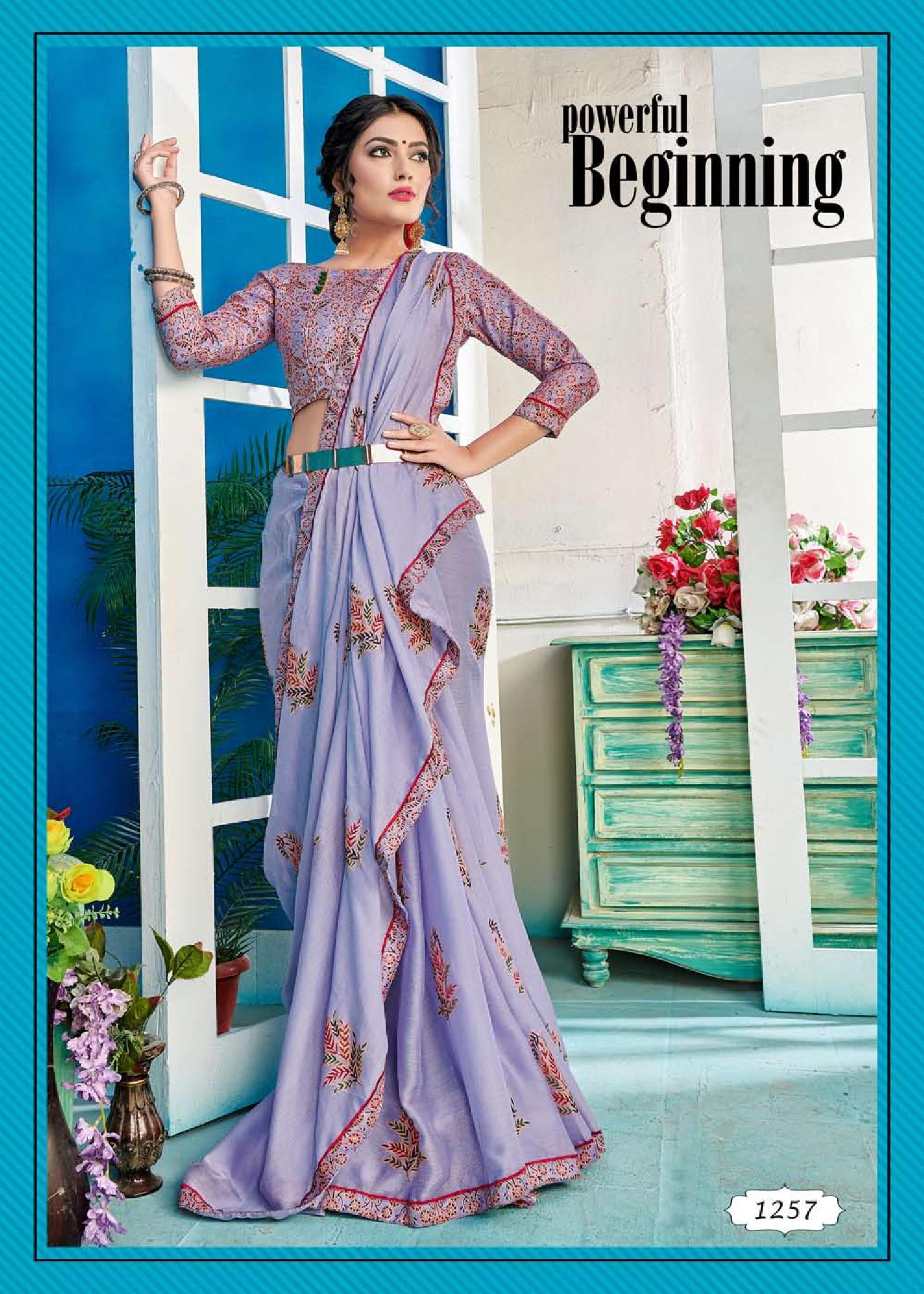 Utsav Weight Less Casual Wear Sarees Catalogue